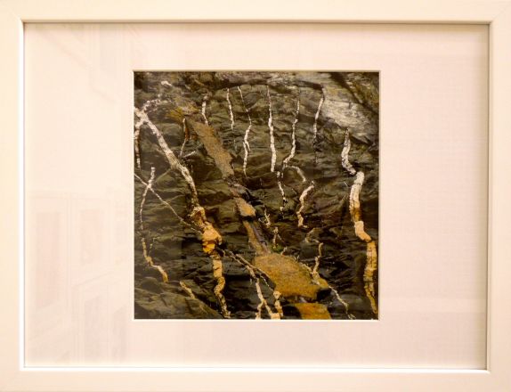 Fragments - 2013<br /><br /><h6>Cornwall: Cliff Rock</h6>  Artistâ€™s photographic print on Somerset Velvet 1/5 <br /> 400mm x 300mm H <br /><br /><br /><br /><br /><br /><br /><h7>For sale</h7>